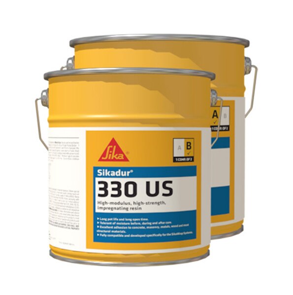 Image of Sikadur 330 US Epoxy Adhesive per 3.2 Gallon Unit